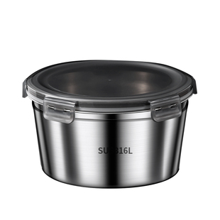 316不锈钢饭盒食品级保鲜盒密封汤盒上班族水果盒便当盒带饭餐盒