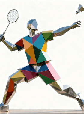 不锈钢金属运动人物雕塑定制厂家