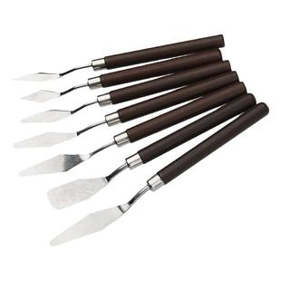 景泰蓝掐丝珐琅DIY手工专用点蓝铲刀平沙划沙金丝工具尖圆头通用