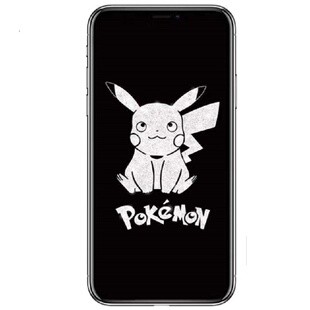 苹果13promax息影钢化膜iPhone11全屏适用手机膜12max卡通带图案x
