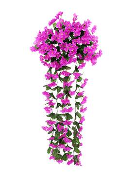 仿真假花绢花婚庆装饰藤条壁挂