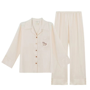 EMOOULI/一暮里定制刺绣送男女友闺蜜情侣生日高级感实用睡衣礼物