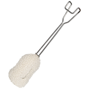 日本可替换过滤海绵杯刷 长柄沥水洗杯刷厨房用刷玻璃杯清洁刷子