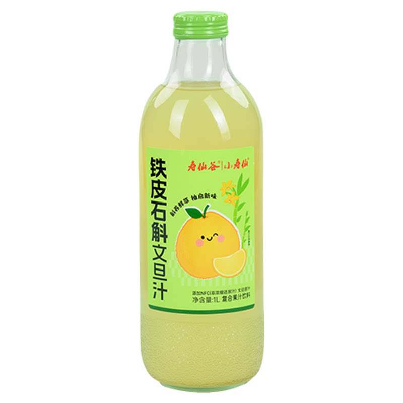 寿仙谷铁皮石斛文旦汁1L*6瓶果味/风味/果汁饮料