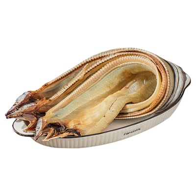 蚁淘鲜鳗鱼干整条淡晒北海特产野生油鳗风干大鳗鱼鲞海鲜咸鱼干货