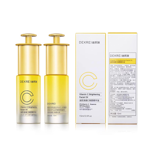迪凯瑞维C焕颜精华油角鲨烷保湿vc熬夜提亮改善暗黄补水精华液