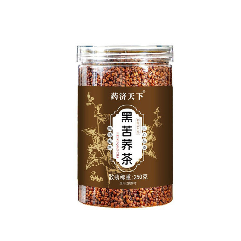 苦荞茶麦香浓郁黄黑苦荞茶养生茶