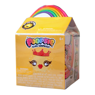 美国进口史莱姆盲盒Poopsie Slime水晶彩泥黏土便便独角兽礼物