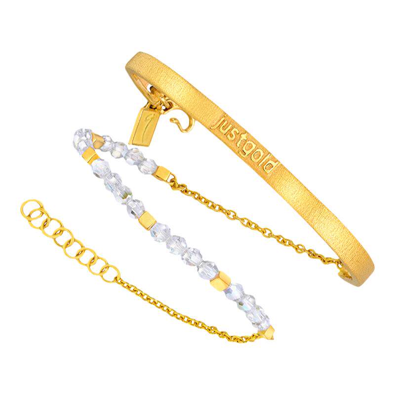justgold镇金店足金手链