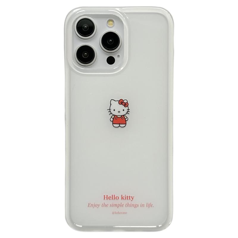 夏日可爱糖果色Kt猫卡通适用苹果15手机壳iphone16ProMax新款15promax情侣款13双层16pro简约14pro全包保护套