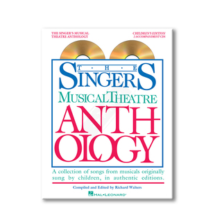 歌手音乐剧选集 儿童版 仅CD 不含乐谱 海伦德原版 Singers Musical Theatre Anthology Childrens Edition HL00159520