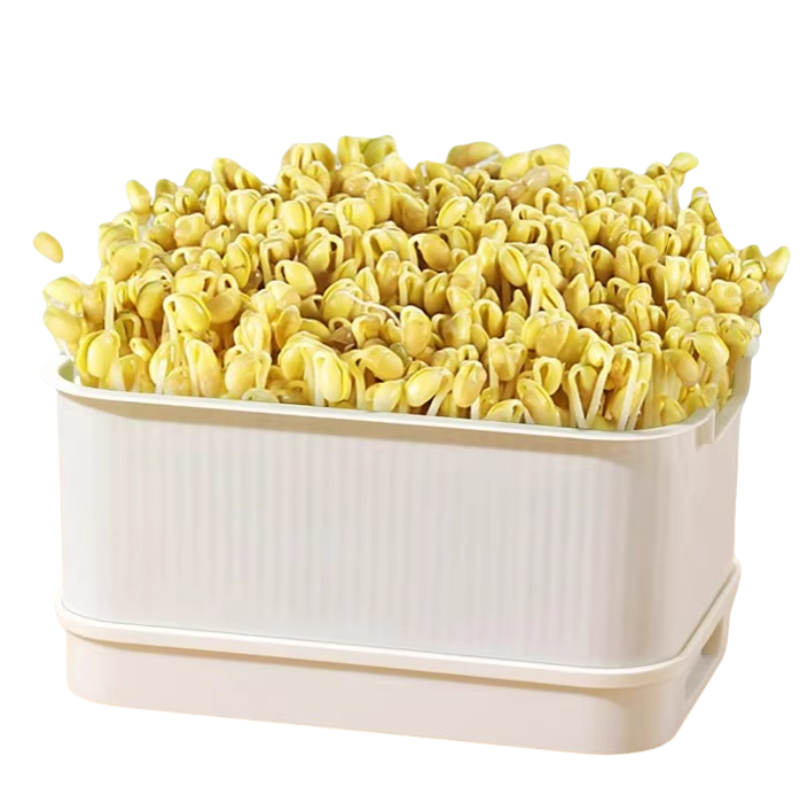 豆芽发芽盆神器家用水培蔬菜无土育苗盘/营养钵