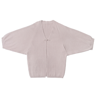 披风配旗袍外搭开衫披肩2026春季新款复古民国蓝色小香风斗篷外套