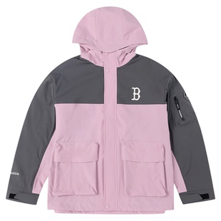 MLB时尚休闲外套男女装2025冬季新款运动服休闲服夹克3AWJB0554