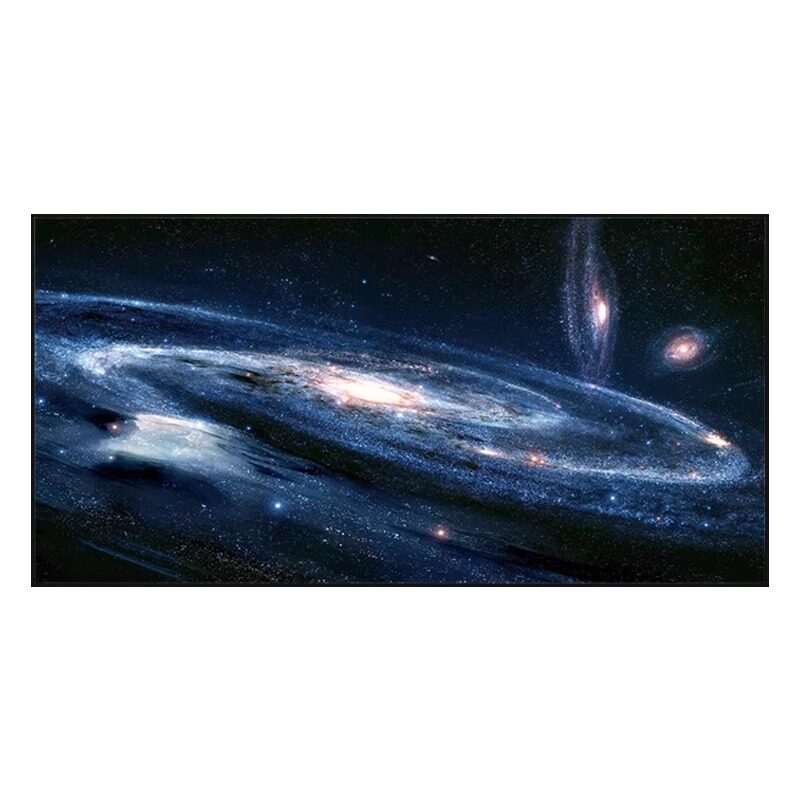 银河星空客厅装饰画轻奢沙发背景