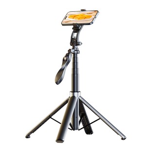 [合金四脚]手机直播支架自拍杆三脚架2026新款拍摄拍照视频专用桌面落地式多功能便携通用户外手机相机架神器