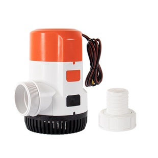 SEAFLO12V潜水泵24伏船用排水大流量抽水机渔舱底地下室直流底吸