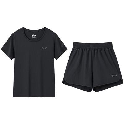 特步运动套装女2024夏季