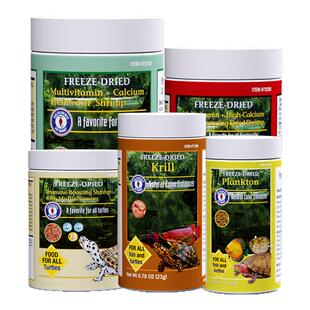 圣弗朗龟粮补钙虾干增色河虾干水龟巴西龟黄缘乌龟饲料肉食鱼虾干