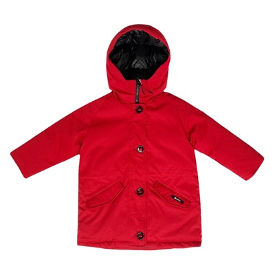 君羽户外儿童鹅绒服时尚加厚连帽