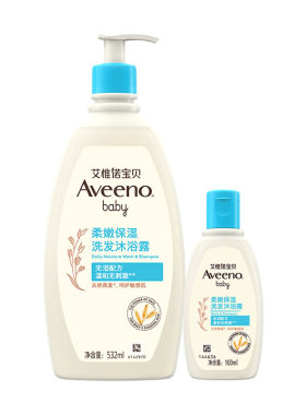 Aveeno/艾惟诺安心洗宝宝632ml