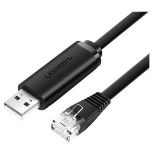 绿联 USB转console调试线交换机笔记本电脑配置线串口232USB转rj45控制转换线TP-LINK路由器