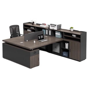 职员办公桌2人位财务桌椅组合简约组合多人办公家具经理桌主管桌