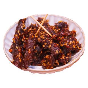 麻辣牛肉干五香小黄牛肉干藤椒卤味菜香辣小零食无防腐剂小吃美食