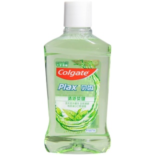 高露洁含氟漱口水100ml便携炫白防蛀去口气抗菌无酒精再矿化蛀牙