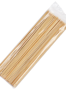 竹签3.0mm25cm烧烤羊肉串麻辣烫