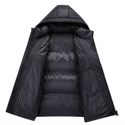 皮尔卡丹羽绒服男款高充绒量冬季