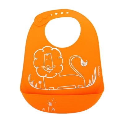 亏本清仓galaxybaby宝宝硅胶围兜