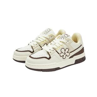 We Flower小花鞋2025明星同款舒适国潮休闲板鞋耐磨百搭运动鞋