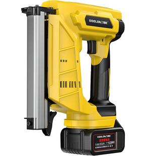 锂电1022J电动码钉枪u型422j打钉枪木工射钉器1013软包气动马钉枪