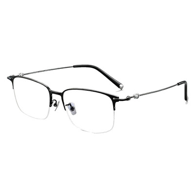 半框超轻男式高级感商务钛架新款