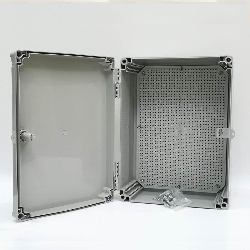 塑料防水电气箱500*400*200阻燃防尘防腐箱监控盒密封控制箱强电