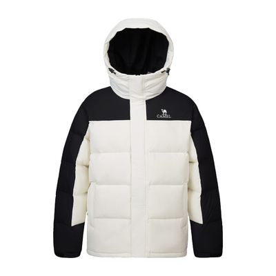 骆驼羽绒服户外休闲面包服外套短