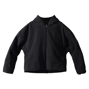 Terrawear绒感秋冬水洗纯棉帆布夹棉中性夹克棉衣外套 男女同款