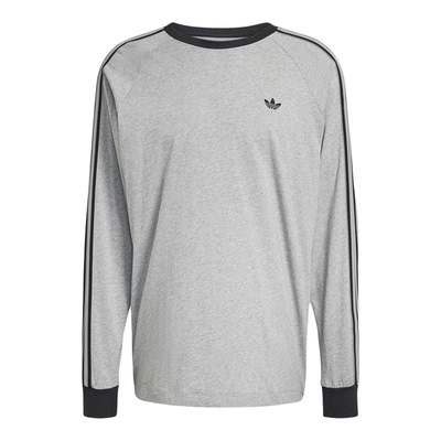 Adidas阿迪达斯三叶草男装2026新款BC LS CALI TEE运动T恤KV4703