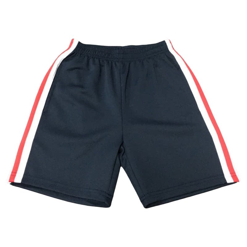 中小学生运动高腰短裤校服定制
