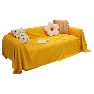 网红北欧沙发套罩全包简约现代纯色沙发盖布沙发巾四季通用防灰尘