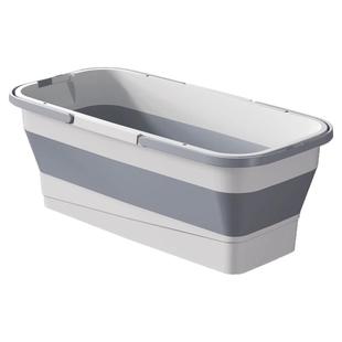 可折叠平板拖把桶长方形家用拖地桶洗拖布挤水桶洗车单水桶拖把盆