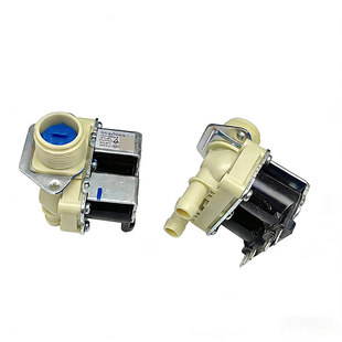 适用LG美的小天鹅海尔滚筒洗衣机双头进水阀电磁阀1进2出/FPS180A