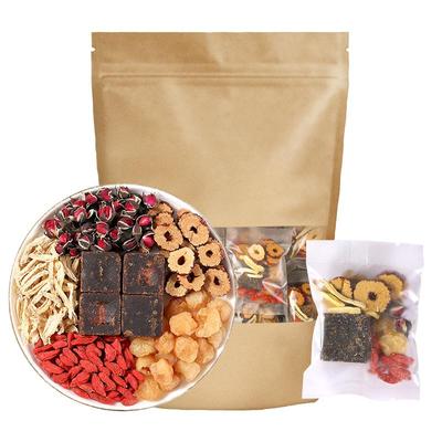 蒲米阳光桂圆红枣枸杞黑糖姜丝茶