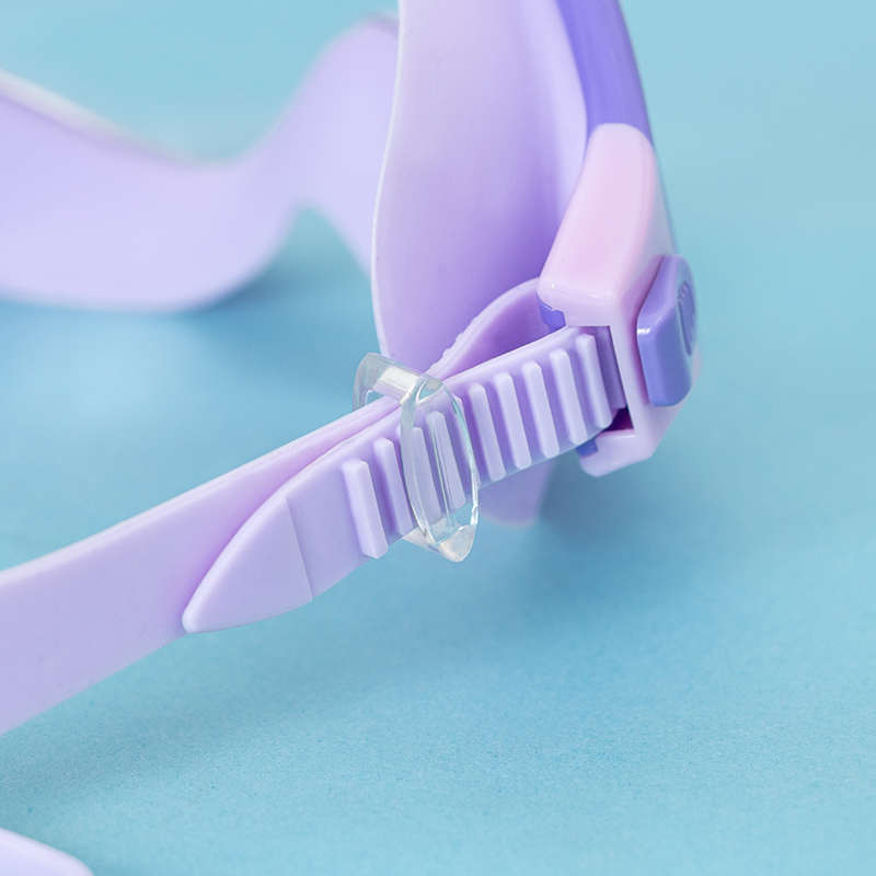 儿童泳镜大框男孩女童防水防雾高清专业游泳眼镜泳帽套装潜水装备