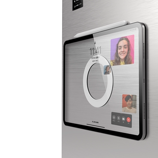 iPad磁吸贴环适用于华为平板磁吸壁挂荣耀墙充苹果引磁吸附贴片小米上墙面贴联想强力平板电脑固定器支撑架