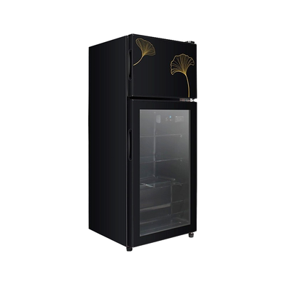 荣事达官方冰吧透明冰箱小型冷藏