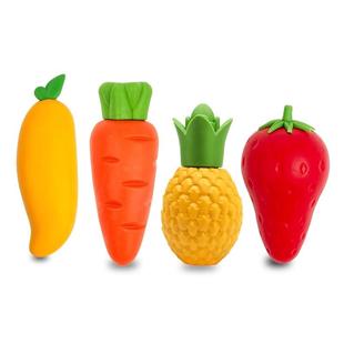 超大水果橡皮擦小学生专用胡萝卜像皮无屑不留痕擦得干净文具用品