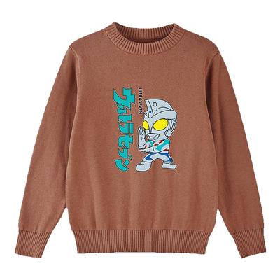 儿童毛衣2025新款奥特曼打底衫