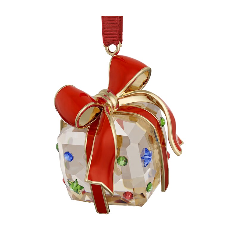 【新品】施华洛世奇Holiday Cheers可爱蝴蝶结挂件装饰礼物摆件